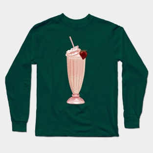 Strawberry milkshake Long Sleeve T-Shirt